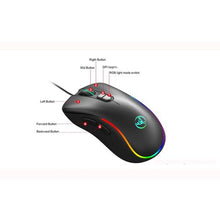 Load image into Gallery viewer, HXSJ J300 Wired Gaming Mouse - Black
