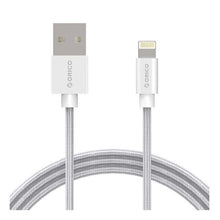 Load image into Gallery viewer, Orico Lightning 1m Nylon Cable - Silver
