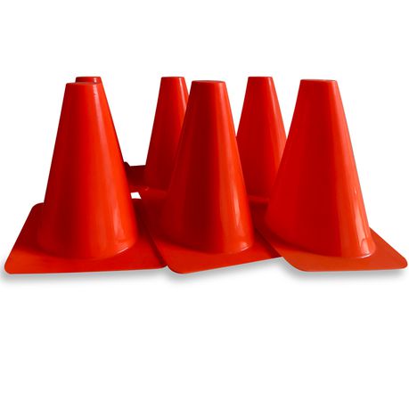 Cones 12 Inch Set of 6 Orange Buy Online in Zimbabwe thedailysale.shop