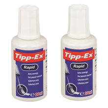 Load image into Gallery viewer, Tipp-Ex Rapid Correction Fluid 20ml - Pack of 2 - Wedge foam applicator
