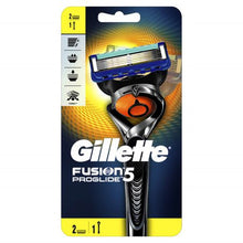 Load image into Gallery viewer, Gillette Fusion ProGlide Flexball Manual Handle + 2 Razor Blades
