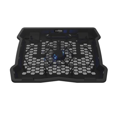 Canyon Cooling Stand for Laptops upto 15.6 - Fan with 2-Port USB 2.0 Hub