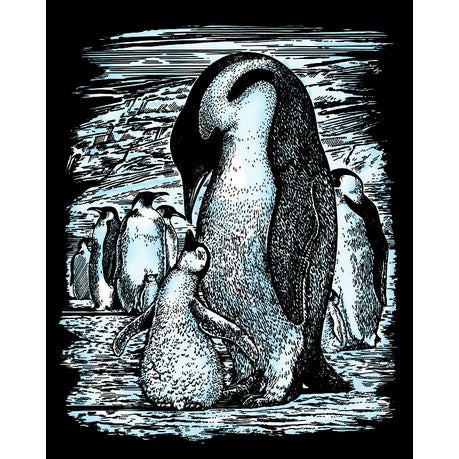 Artfoil Silver Penguins