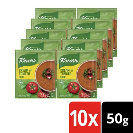 Knorr Cream Of Tomato Soup 10x50g