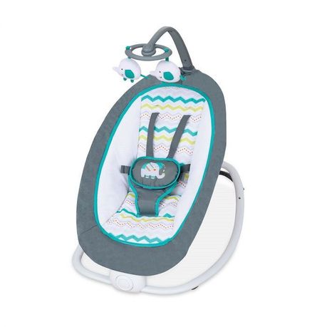 Baby Fold Up Rocker Blue