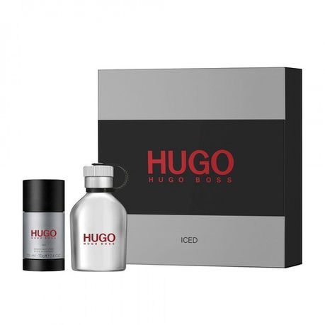 Hugo Boss Iced 75ml EDT Gift Set + Deodorant Stick Buy Online in Zimbabwe thedailysale.shop