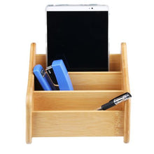 Load image into Gallery viewer, College Originals Bamboo Desk Organiser Stationary &amp; Office
