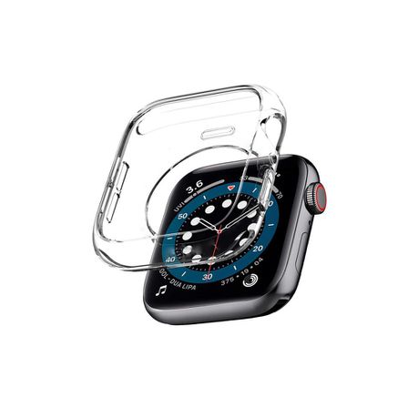 Meraki Clear TPU Bumper Case for Apple Watch - 44mm Buy Online in Zimbabwe thedailysale.shop