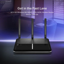 Load image into Gallery viewer, TP-LINK Archer VR1200 AC2100 Wireless Dual Band VDSL/ADSL Gigabit Router
