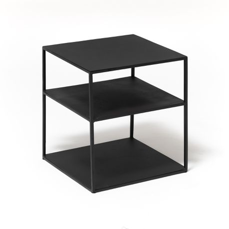 Contemporary Three Layer Black Bedside End Table Buy Online in Zimbabwe thedailysale.shop