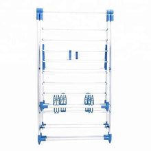 Load image into Gallery viewer, Foldable Y Cloth Drying Rack - Blue
