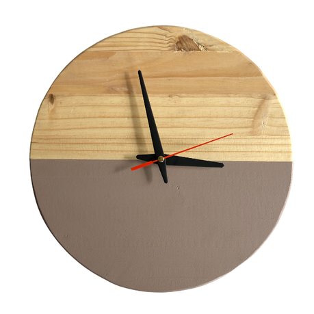 Two Tone Wall Clock Buy Online in Zimbabwe thedailysale.shop