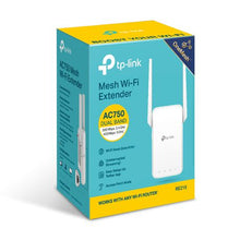 Load image into Gallery viewer, TP-Link RE215 - AC750 One Mesh WI-FI Range Extender, 10/100 MBPS Ports
