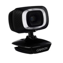 Load image into Gallery viewer, Canyon Black Webcam HD 720p with Microphone and Video Recording
