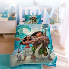 Load image into Gallery viewer, Moana 3D Printed Single Bed Duvet Cover Set
