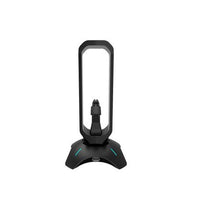 Load image into Gallery viewer, Gaming 3 in 1 Headset Stand-Black
