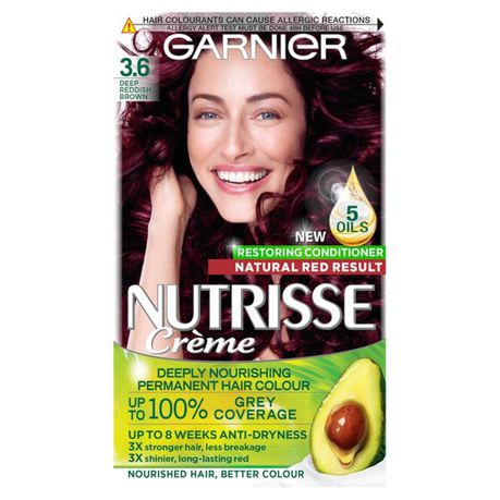 Garnier Nutrisse 3.6 Deep Reddish Brown Buy Online in Zimbabwe thedailysale.shop