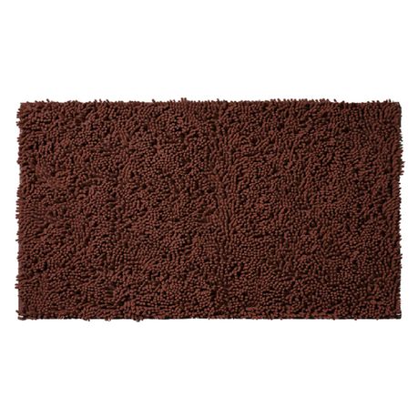 Chenille Microfibre Luxury Bathroom Bath Mat Quick Dry Brown Extra Large Buy Online in Zimbabwe thedailysale.shop