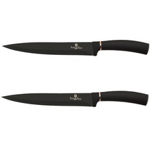 Load image into Gallery viewer, Berlinger Haus 20cm Marble Coating Slicer Knife - Black Rose (Set of 2)
