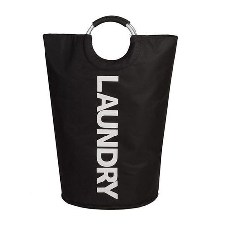 Maisonware 82L Extra Large Collapsible Laundry Basket - Black Buy Online in Zimbabwe thedailysale.shop