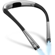 Load image into Gallery viewer, USB Rechargeable Portable LED Neck Light, Bendable Flexible Book Reading.
