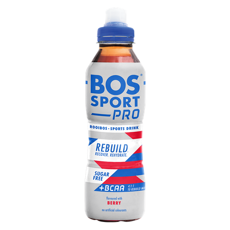 BOS - Sport Drink Pro Red Berry 6 x 500ml Buy Online in Zimbabwe thedailysale.shop