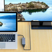 Load image into Gallery viewer, USB C Hub 5-in-1 USB C Thunderbolt 3 to HDMI 4K with 2 USB 3.0 Ports SD
