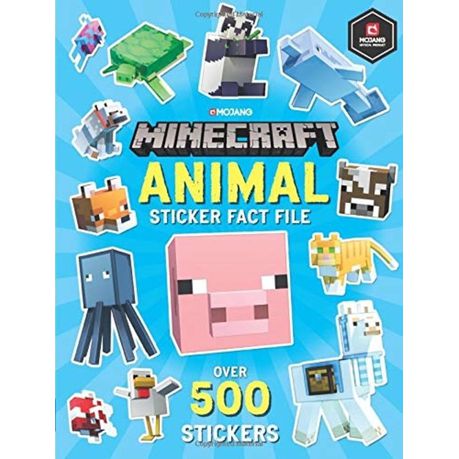 Minecraft Animal Sticker Fact File Buy Online in Zimbabwe thedailysale.shop