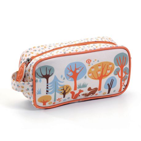 Djeco Designer Pencil Case - Mischievous Squirrel