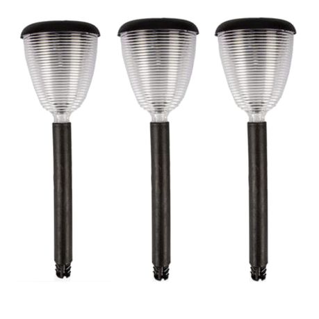 Garden Solar Lights Spiral Set of 3