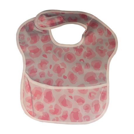 Waterproof Baby Bib With Crumb Catcher - Pink Camo Buy Online in Zimbabwe thedailysale.shop