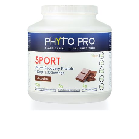 Phyto Pro SPORT Recovery Protein 1200g - Chocolate Buy Online in Zimbabwe thedailysale.shop