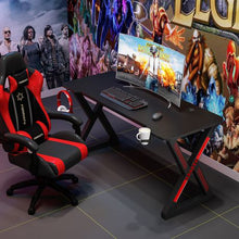 Load image into Gallery viewer, Kraken Professional Gaming Desk - Specialized Gaming Station - Carbon Black
