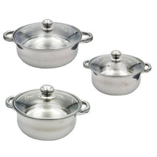 Load image into Gallery viewer, Condere Home 6 Piece Cookware Set - Pot Set
