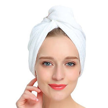 Load image into Gallery viewer, Hair Towel Absorbent Dry Cap - Off-White
