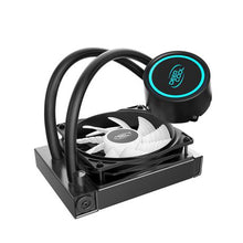 Load image into Gallery viewer, DeepCool Gammaxx L120T Blue LED CPU Liquid Cooler-Black
