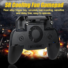 Load image into Gallery viewer, Pro Gamer SR Cooling Fan Gamepad PUBG Trigger Game Button Controller
