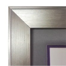 Load image into Gallery viewer, NWU Graduation Certificate Frame - A4 - Silver, Grey &amp; Purple
