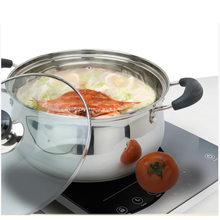 Load image into Gallery viewer, High-Quality Stainless Steel Soup Pot 22cm
