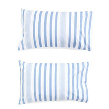 Load image into Gallery viewer, George &amp; Mason - Castle Stripe Denim Pillowcase - Set of 2
