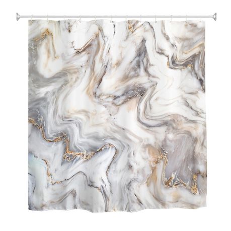 Shower Curtain Modern Custom Design - Marble Grain Buy Online in Zimbabwe thedailysale.shop