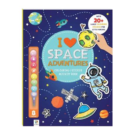 I Love Space Adventures: Colouring & Activity Book