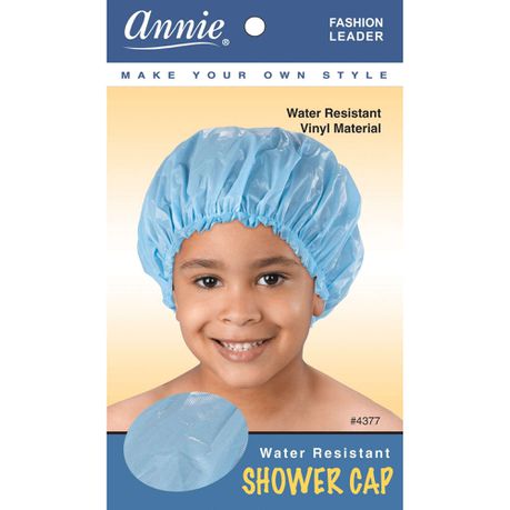 Annie - Kids Shower Cap L Asst Color- 6 Pack