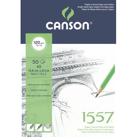 Canson 1557 Pad 50S A5 120G