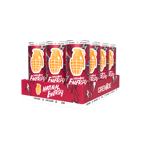 Grenade Energy Drink, 330ml Pack of 12 - Cherry Bomb Buy Online in Zimbabwe thedailysale.shop