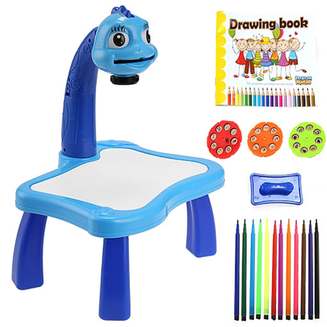 Children's Learning Desk With Projector And Painting Kit Buy Online in Zimbabwe thedailysale.shop