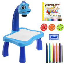 Load image into Gallery viewer, Children&#39;s Learning Desk With Projector And Painting Kit
