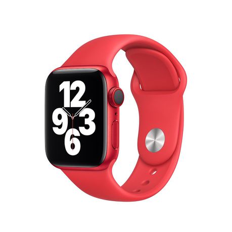 Meraki Silicone Sport Band for Apple Watch - 42mm/44mm Red Buy Online in Zimbabwe thedailysale.shop