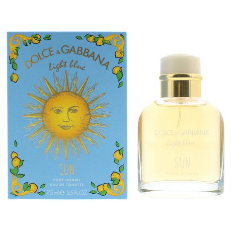 Dolce & Gabbana Light Blue Sun Pour Homme EDT 75ml (Parallel Import) Buy Online in Zimbabwe thedailysale.shop