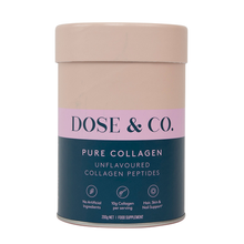 Load image into Gallery viewer, Dose &amp; Co Pure Collagen Peptides 200g
